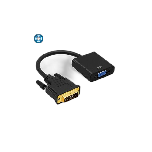 Câble convertisseur adaptateur dvi d vers vga 1080p