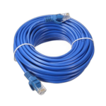 Câble lan ftp cat6 15m bleu