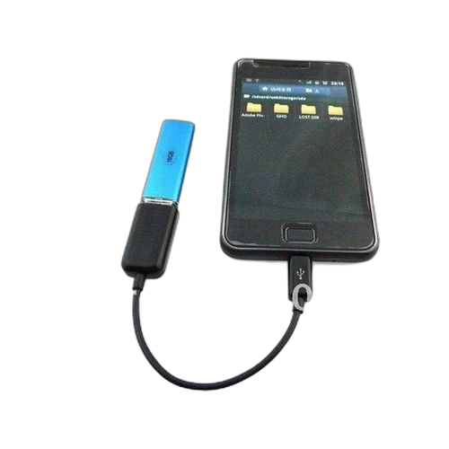 Cable usb otg / host adaptateur noir
