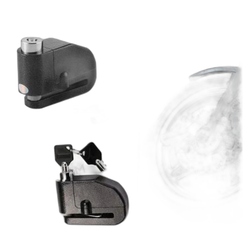 Cadenas antivol moto bloque disque alarme