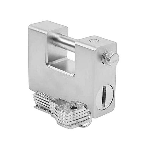Cadenas de sécurité extérieur ultra robusteargenté