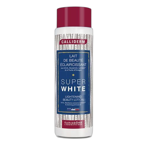 Calliderm lait de beauté éclaircissant super white 500ml