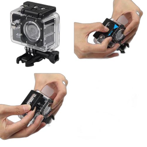 Caméra d'action sportive 4k wifi ultra hd étanche – Image 13