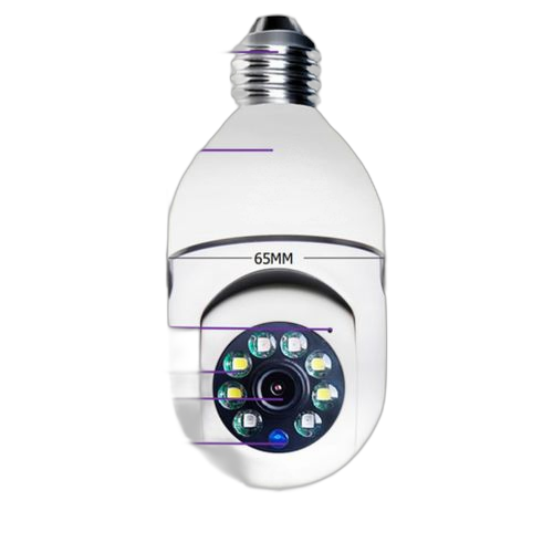 Caméra de sécurité ptz sans fil 1080p avec connecteur de bulbe e27 app jxlo pro – Image 126