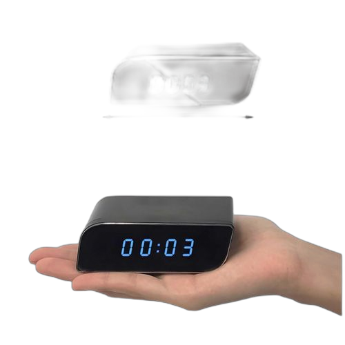Camera cachée horloge surveillance a distance 24h/24h