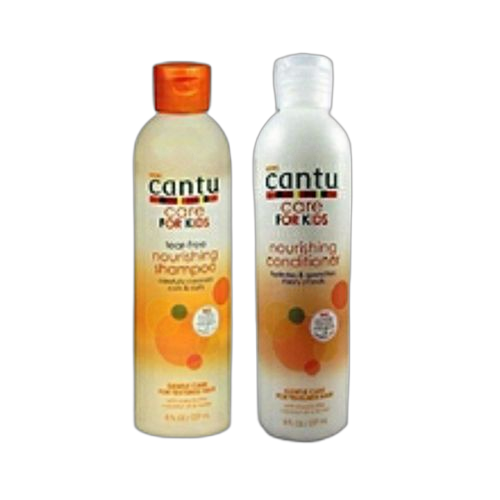 Cantu ensemble shampoing et revitalisant nourrissant care for kids