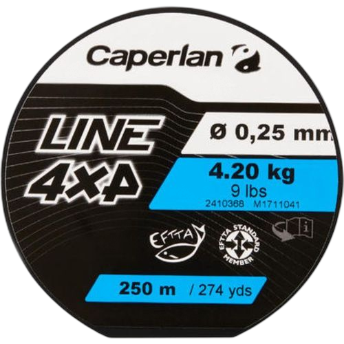 Caperlan fil de pêche line 4x4 250m by decathlon