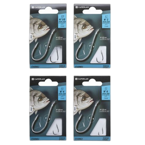 Caperlan hameçons montés à palette sn hook chinu pêche en mer