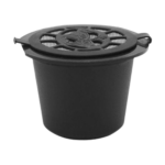 Capsules de café rechargeables et réutilisables pour machines à café expresso