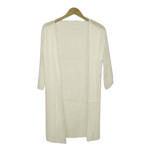Cardigan manches courtes polyester beige