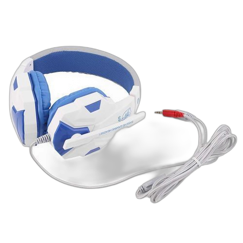 Casque de jeu filaire avec microphone, 3.5mm, son stéréo, pour ordinateur, smartphones, écouteurs lumineux