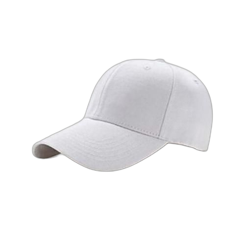Casquette de mode unisexe blanc unique