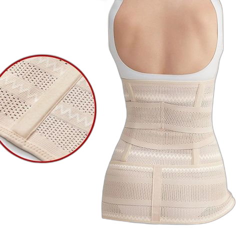 Ceinture de soutien postnatal, 3 en 1 minceur du ventre_ rose