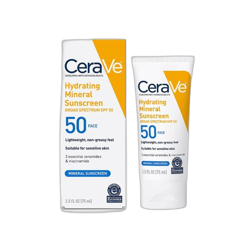 Cerave ecran solaire minéral léger spf50