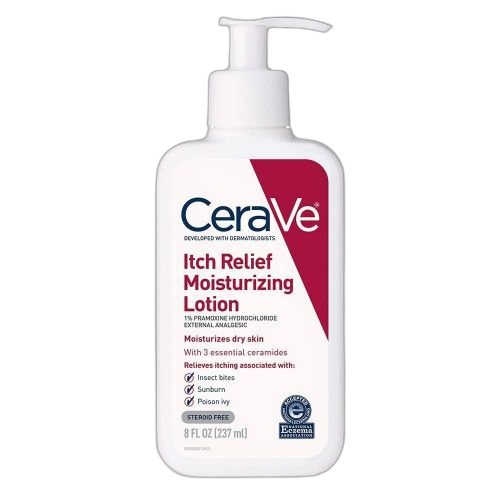 Cerave lotion hydratante anti démangeaisons cerave avec chlorhydrate de pramoxine