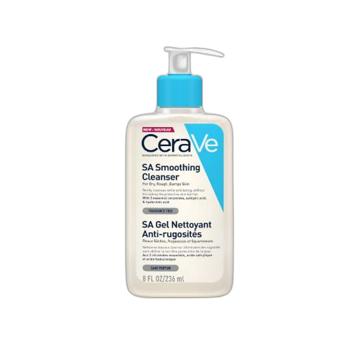 Cerave sa smoothing gel nettoyant anti rugosité 236 ml