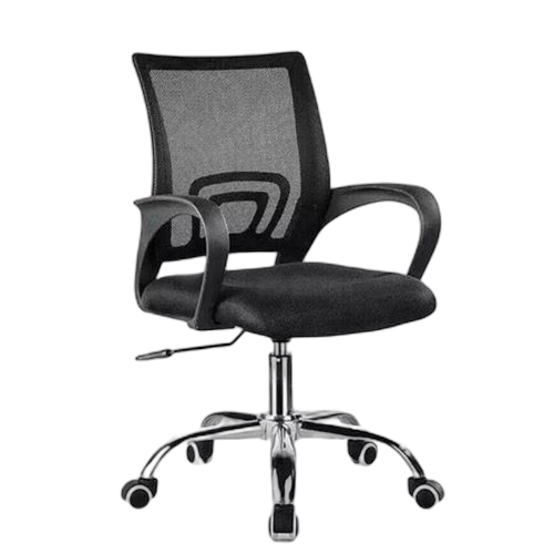 Chaise de bureau pivotante avec accoudoirs haute gamme