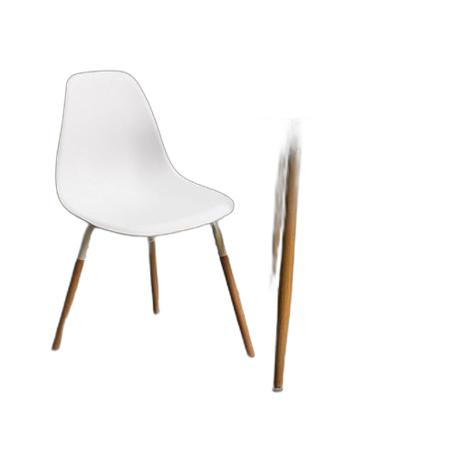 Chaise scandinave phénix blanc