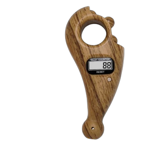 Chapelet électronque digital couleur wood