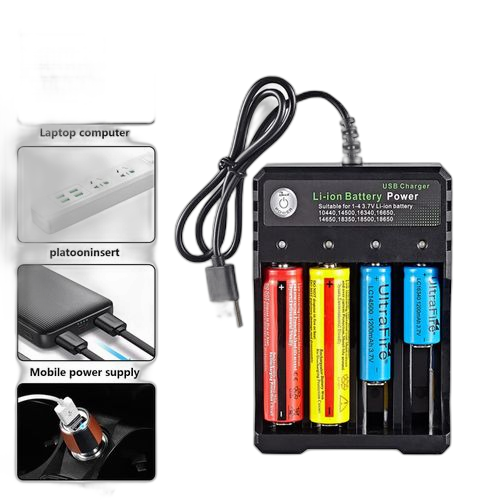 Chargeur batterie pour piles rechargeables aa/aaa 1000 mah