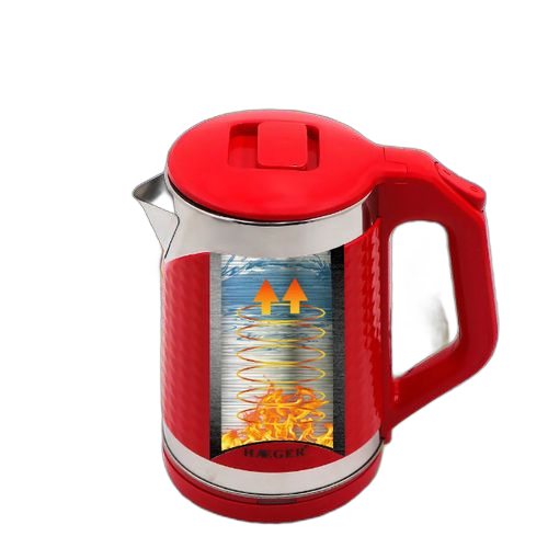 Chauffe eau electrique bouilloire electrique rouge 2 litres