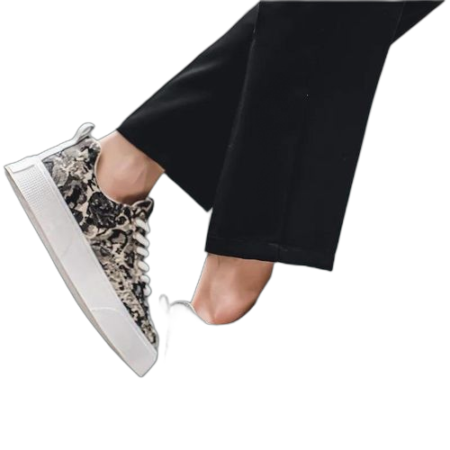 Chaussures de class noir, baskets légères décontractées