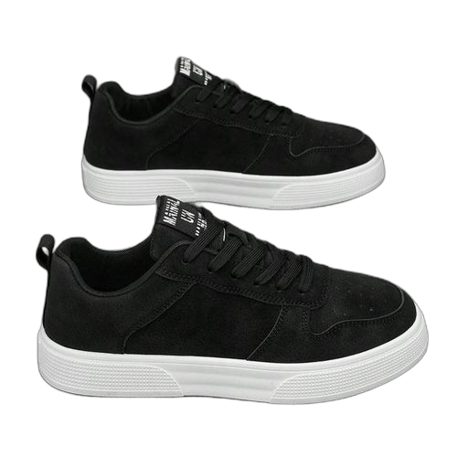Chaussures de class noires, baskets légères décontractées