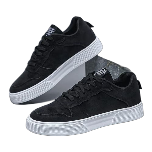 Chaussures de class noires, baskets légères décontractées – Image 3