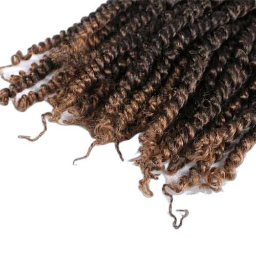 Cheveux pré tordues passion twist bronze