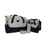 Chicco sac à langer 4 pièces (2 sacs+trousse biberon+trousse accessoire) multicolore