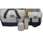 Chicco sac à langer 5 pièces (2 sacs trousse biberon trousse accessoire tapis langer