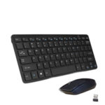 Clavier sans fil + souris sans fil noir