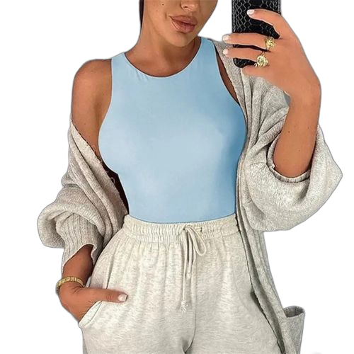 Combinaison décontractée bodysuit bleu