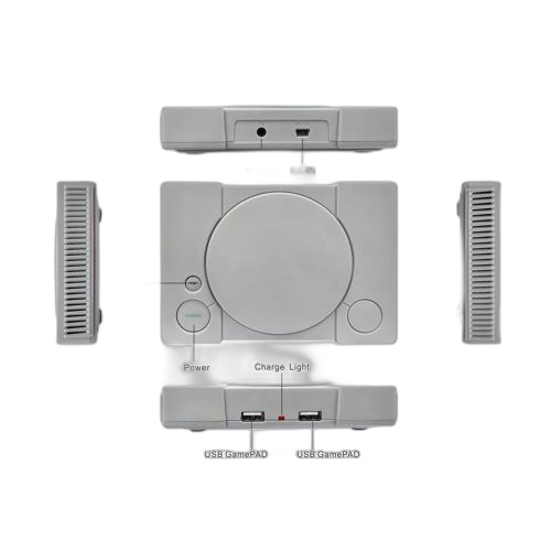 Console de jeu vidéo tv avec 620 jeux d'action classiques intégrés, double manette de jeu rétro classique
