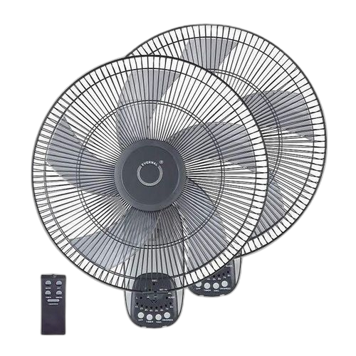Continental pack de 2 ventilateurs muraux avec télécommande 18 pouces et 3 vitesses