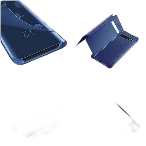 Coque – étui blindage téléphone pour samsung galaxy a6 2018 translucide bleu