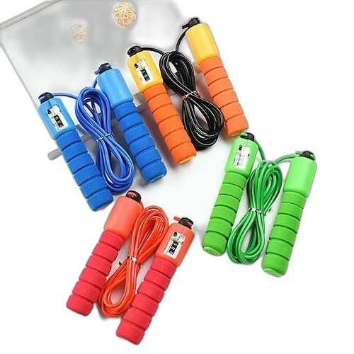 Corde à sauter ultra légère sport fitness exercice noir