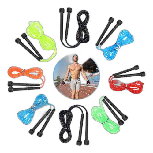 Corde à sauter ultra légère sport fitness exercice vert