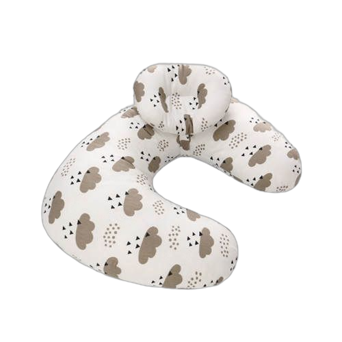 Coussin d'allaitement anti éclaboussures pour bébé fille