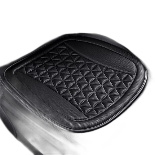 Coussin de siège de voiture 3d + coussin de dossier, coussin de siège de voiture universel noir