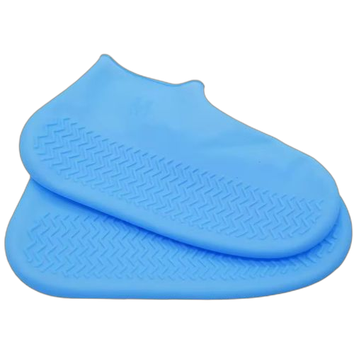 Couvre chaussures en silicone imperméables et résistants à l'usure noire