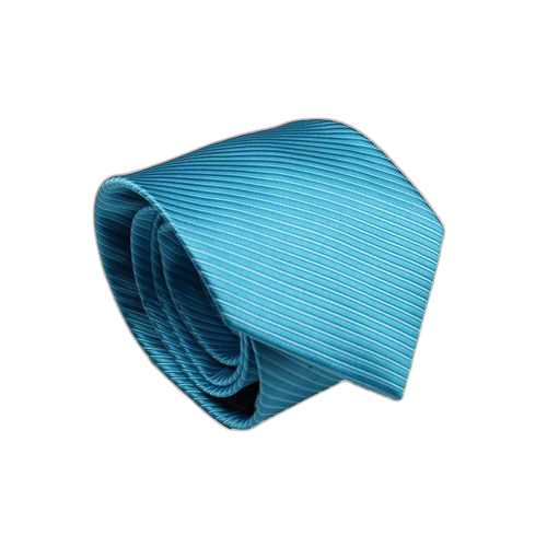 Cravate slim bleu azur