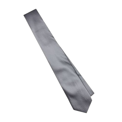 Cravate slim gris