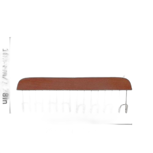 Crochet multifonctionnel à bretelles en bois