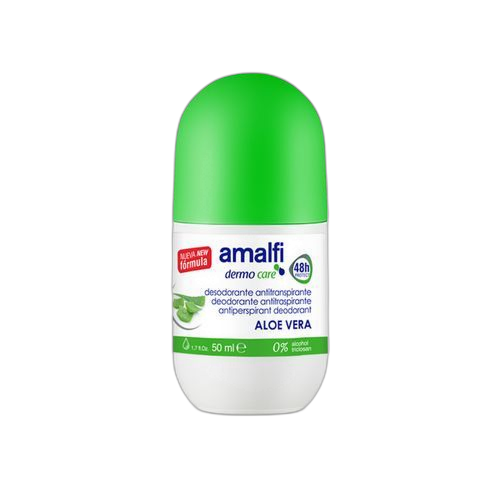 Déodorant à bille amalfiroll on dermo care aloe vera 50ml