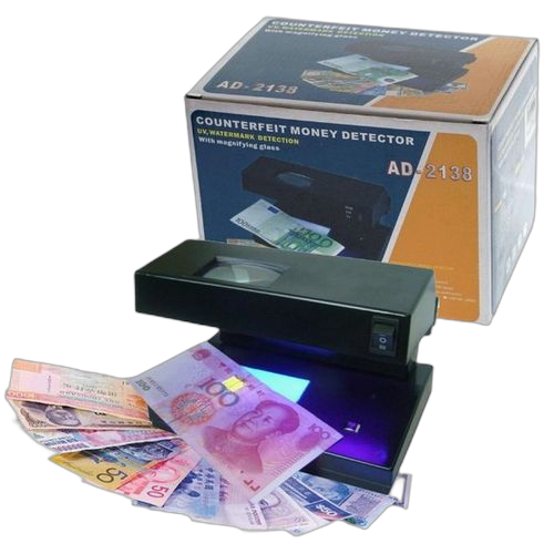 Détecteur de faux billets noir