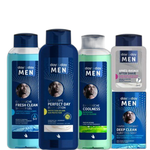 Day by day men vanity les indispensables homme 6pcs