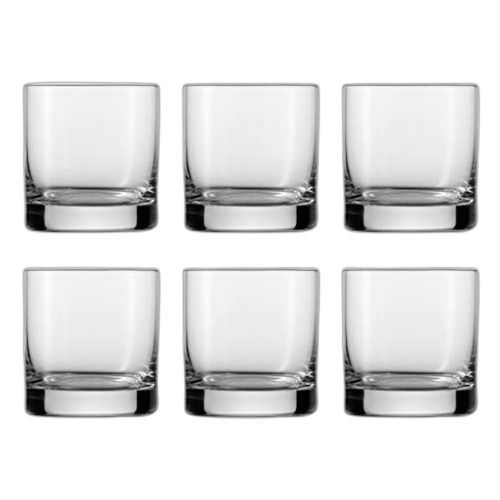 Deli lot de 6 verres à whisky de 40 cltransparent