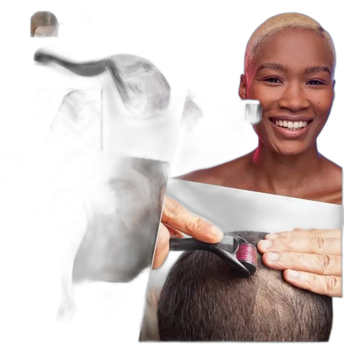 Dermaroller pour cheveux barbe et soins corporels