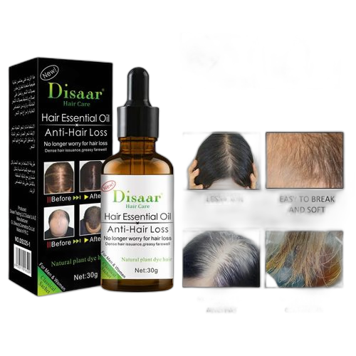 Disaar sérum huile essentielles du gingembre contre la chute de cheveux